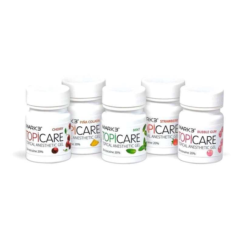 MARK3 Topicare Topical Gel 20% Benzocaine dental anesthetic