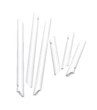 High Volume Evacuator Tips Large White (100/Pack) - NNA Medical Canada