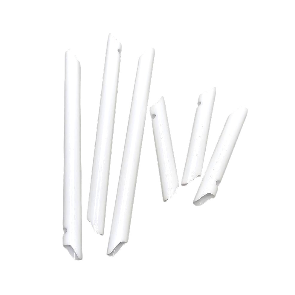 High Volume Evacuator Tips Large White (100/Pack) - NNA Medical Canada