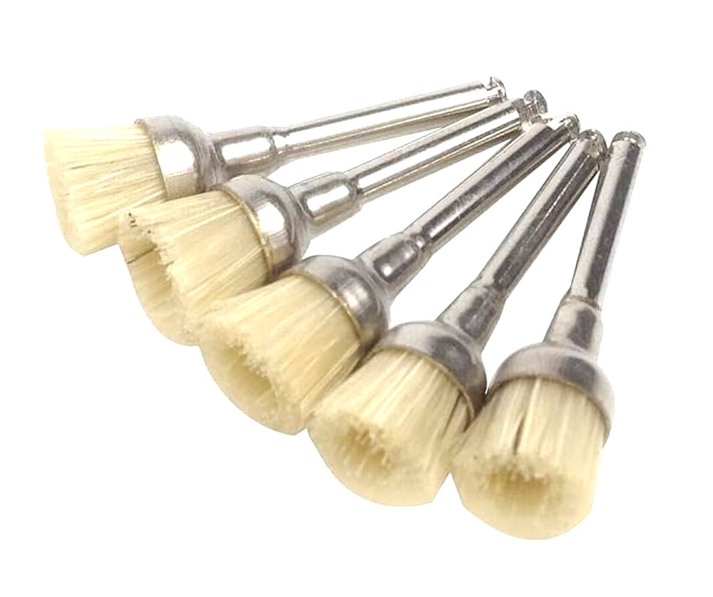 Prophy Brush Flat (100/Pack) Nylon Bristle - NNA Medical Canada