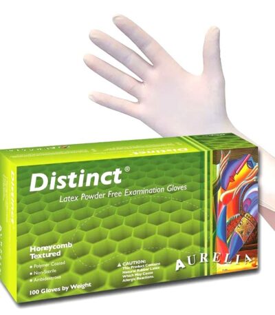 Aurelia® Distinct™ Latex Exam Gloves (100/Box) - NNA Medical Canada