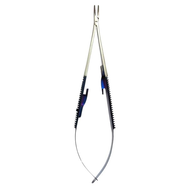Castroviejo Curved Needle Holder - NNA Medical Canada