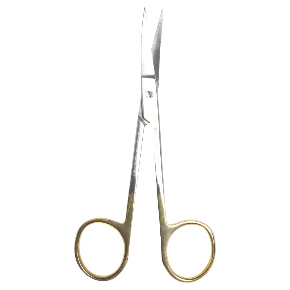 Iris Double Curved TC Scissors - NNA Medical Canada