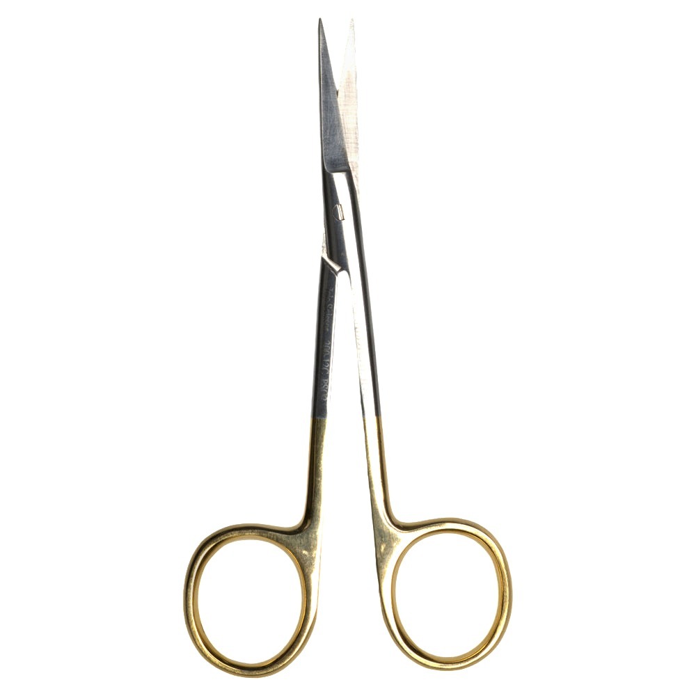 Iris Scissors Serrated Curved - NNA Medical Canada