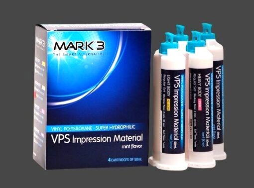 MARK3® VPS Impression Material (4 x 50ml) - NNA Medical Canada