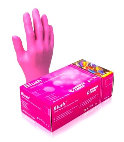 Aurelia® Blush™ Nitrile Gloves (200/Box) - NNA Medical Canada