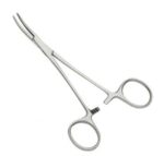 MOSQUITO CURVED 14 cm hemostatic forceps dental surgical instrument