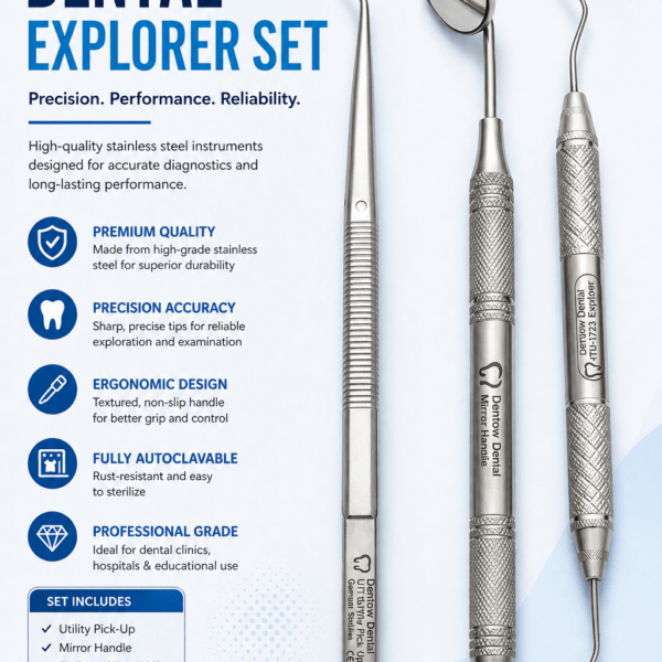 Dental Exam Basic Kit 3 pcs