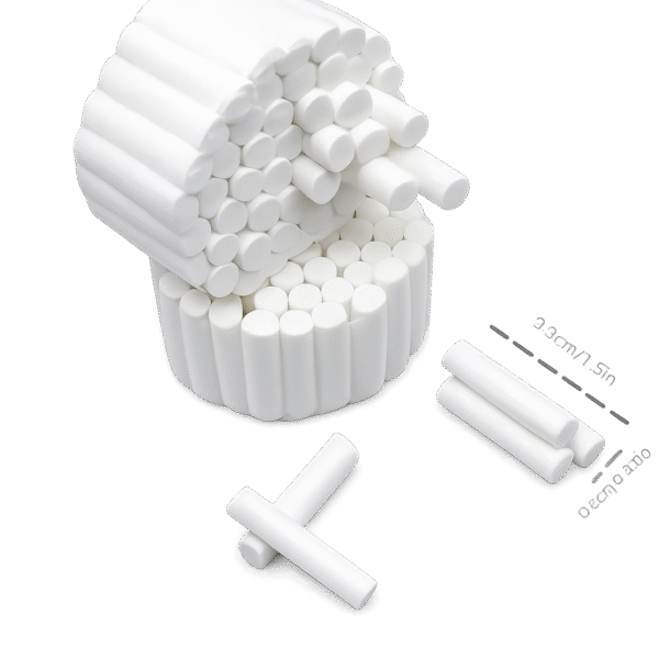 Cotton Rolls #2 Medium White