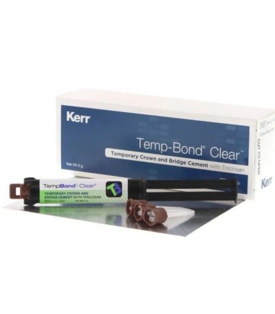 Kerr TempBond Clear with Triclosan 6 g syringe kit