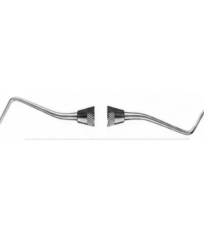44S Off Angle Hatchet, double-ended stainless steel dental hatchet for cavity preparation