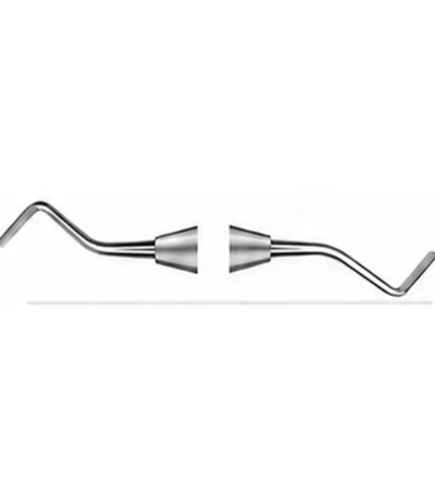 14/14 Off Angle Hatchet, double-ended stainless steel dental hatchet for cavity preparation