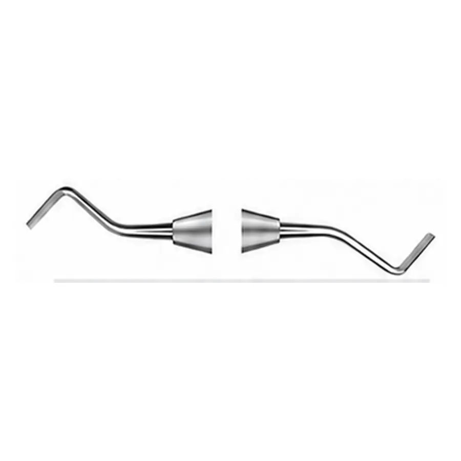 14/14 OFF ANGLE HATCHET 14/14 OFF ANGLE HATCHET, DOUBLE-ENDED STAINLESS STEEL DENTAL HATCHET FOR CAVITY PREPARATION