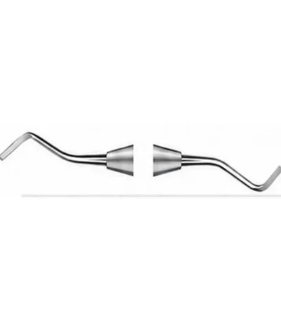 15/15 Off Angle Hatchet, double-ended stainless steel dental hatchet for cavity preparation