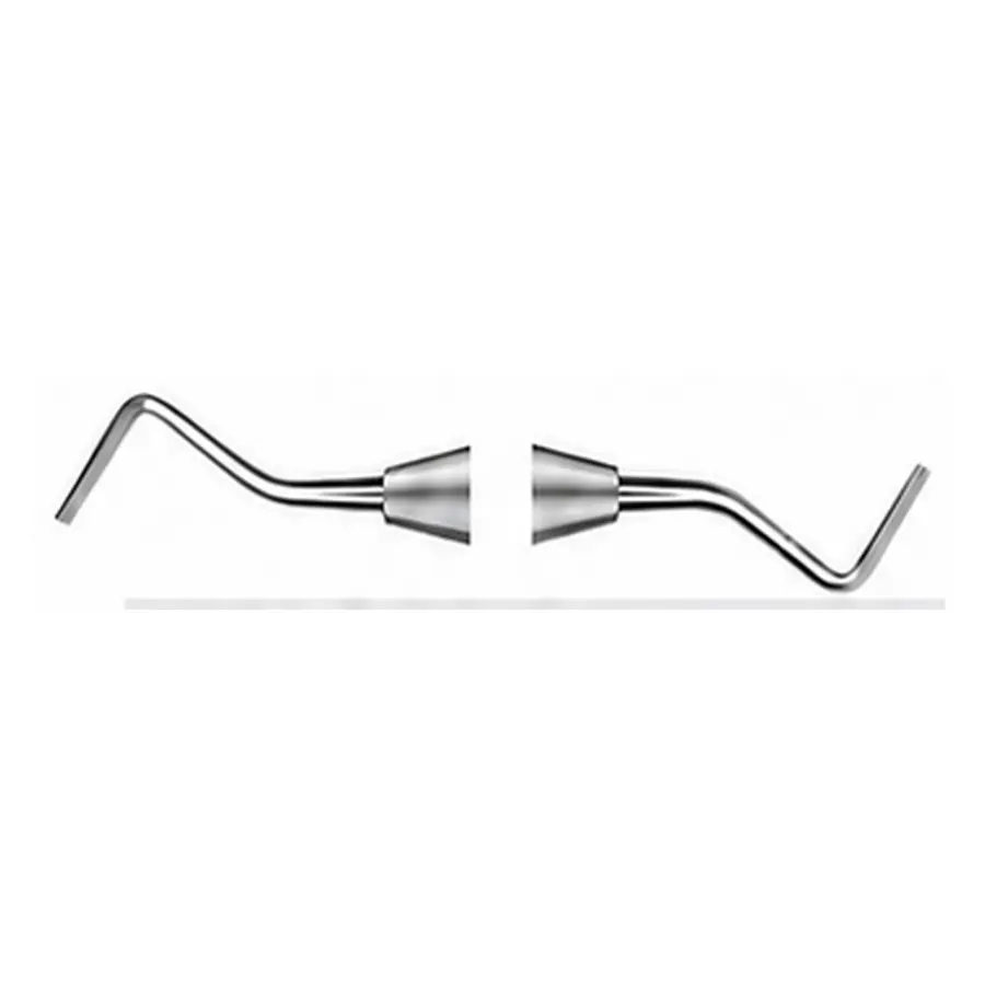 15/15-O OFF ANGLE HATCHET 15/15-O OFF ANGLE HATCHET, DOUBLE-ENDED STAINLESS STEEL DENTAL HATCHET FOR CAVITY PREPARATION