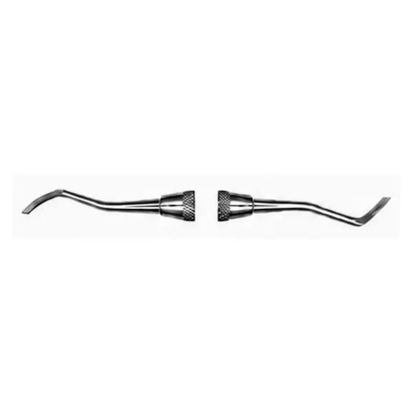 77/78 distal margin trimmer, double-ended stainless steel dental instrument