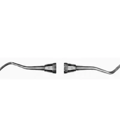 79/80 mesial margin trimmer, double-ended stainless steel dental instrument