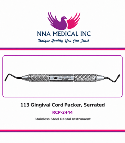 113 Gingival Cord Packer, Serrated RCP-2444