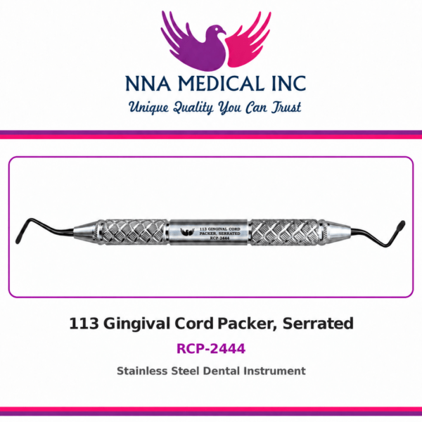 113 Gingival Cord Packer, Serrated RCP-2444