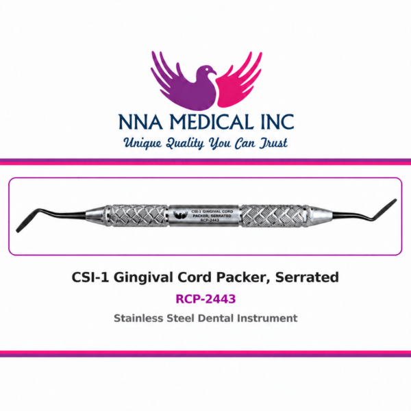 CSI-1 Gingival Cord Packer, Serrated RCP-2443