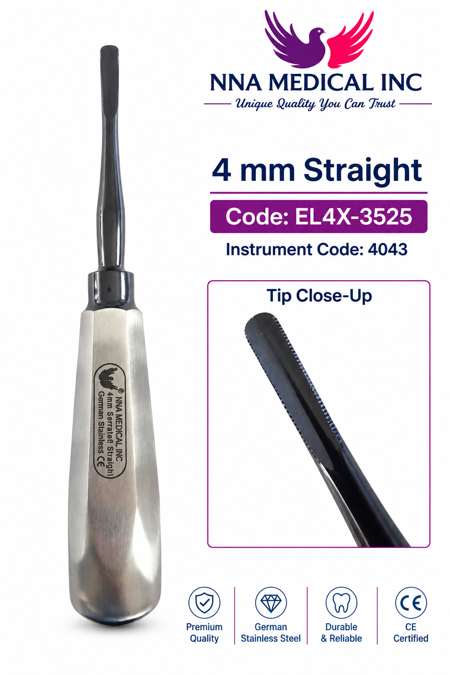 LUXATING-ELEVATOR-BLACK-LINE-4MM-STRAIGHT-EL4X-3525 LUXATING ELEVATOR BLACK LINE 4MM STRAIGHT EL4X 3525 4